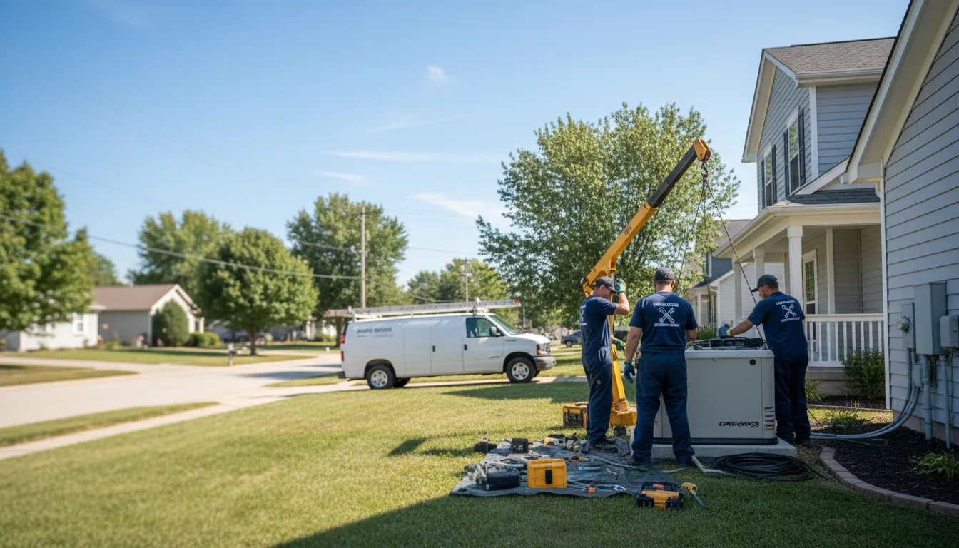 Generator Installation in East Brady, PA near me